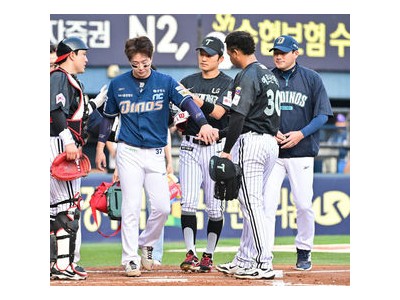 박건우 검투사 헬멧 덕에 큰 부상 면했다