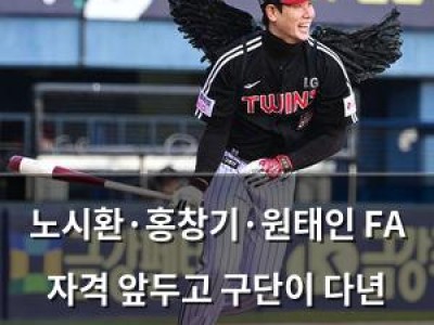 노시환·홍창기·원태인 FA 자격 앞두고 구단이 다년 계약 원해