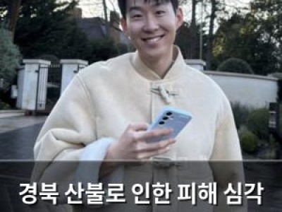 경북 산불로 인한 피해 심각 국민들 걱정 커져