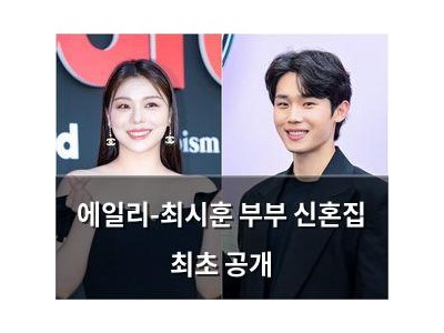 에일리-최시훈 부부 신혼집 최초 공개