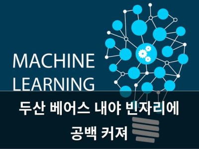 두산 베어스 내야 빈자리에 공백 커져