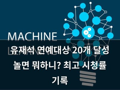 유재석 연예대상 20개 달성 놀면 뭐하니? 최고 시청률 기록