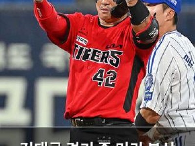 김태군 경기 중 머리 부상 당해 퇴장 팬들 걱정